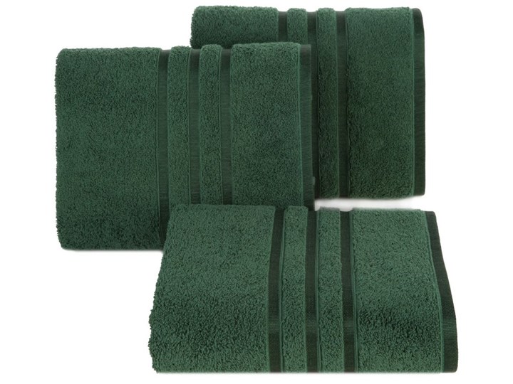 Ręcznik bawełniany ciemnozielony R152-09 30x50 cm Bawełna 50x90 cm Ręcznik kąpielowy Frotte Kategoria Ręczniki