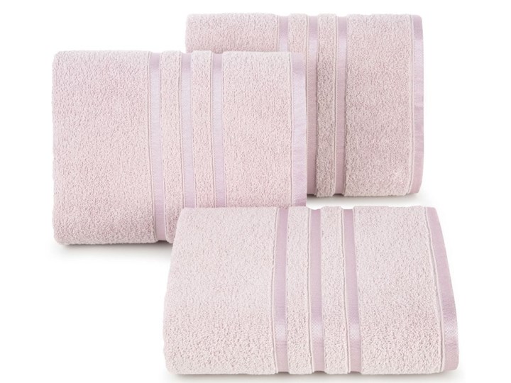 Ręcznik bawełniany pudrowy R152-11 50x90 cm Frotte Ręcznik kąpielowy Kategoria Ręczniki 30x50 cm Bawełna Kolor Beżowy
