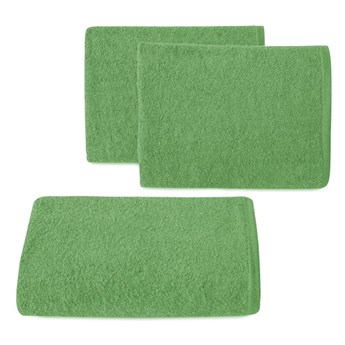 Ręcznik bawełniany gładki zielony R46