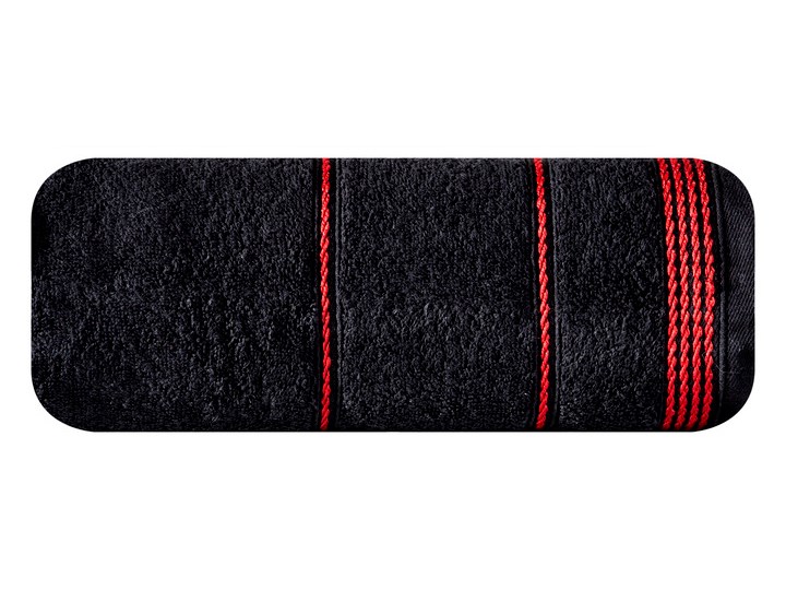 Ręcznik bawełniany czarny R77 Bawełna Kategoria Ręczniki Kolor Czerwony