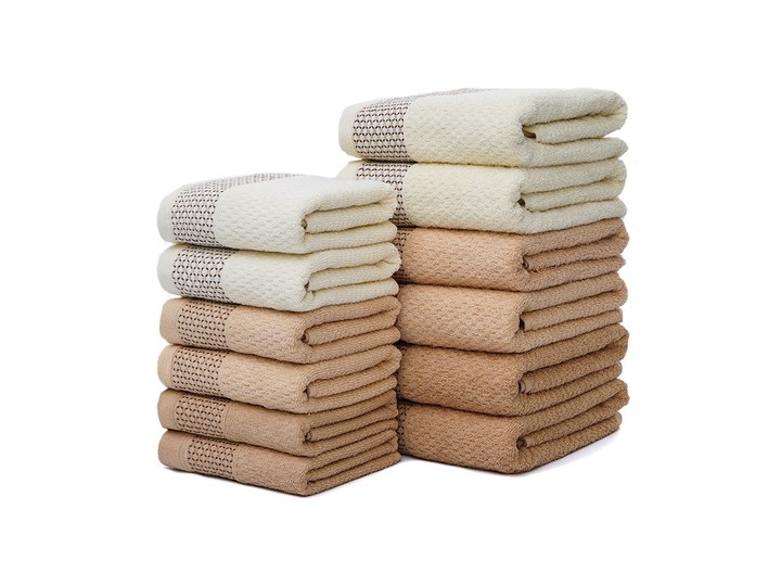Ręcznik bawełniany jasno beżowy RBW-02