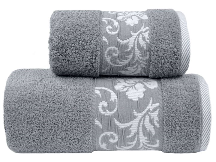 Ręcznik bawełniany Greno jasno-popielaty RFO-04