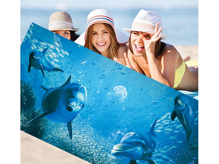Ręcznik plażowy 100x180 RPG-040 Ręcznik kąpielowy Ręcznik z kapturkiem 100x180 cm Kategoria Ręczniki
