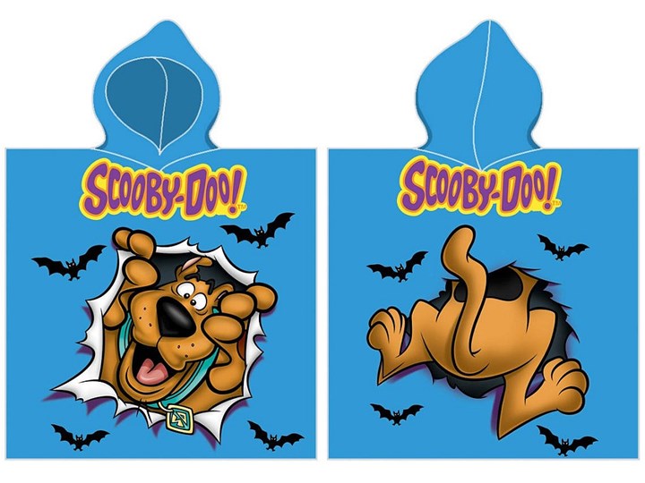 Poncho kąpielowe SCOOBY-DOO RPP-02 Ręcznik plażowy Bawełna Kategoria Ręczniki Ręcznik kąpielowy Ręcznik z kapturkiem Kolor