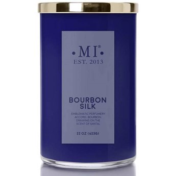 Colonial Candle Sophisticated męska sojowa świeca zapachowa w szkle 22 oz 623 g - Bourbon Silk
