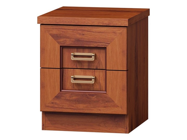 SELSEY Szafka nocna Tymbaroth Uniwersalne Drewno Szkło Płyta meblowa Płyta MDF Metal Płyta laminowana Pomieszczenie Sypialnia
