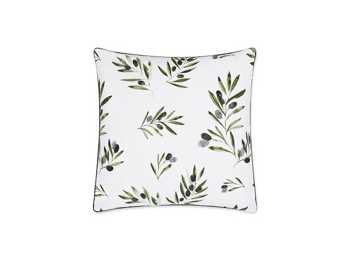 Poszewka dekoracyjna Oliwki 50x50 cm 45x45 cm Bawełna Kolor Szary