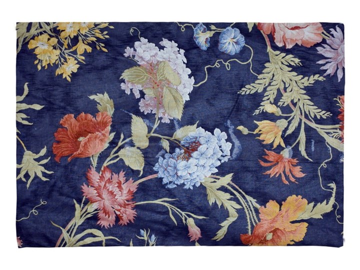 Niebieski dywanik łazienkowy Madre Selva Garden, 60x40 cm