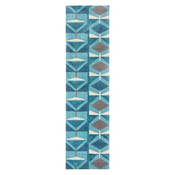 Niebieski chodnik Flair Rugs Kodiac, 60x230 cm