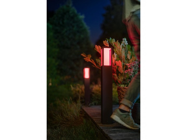 Philips Hue Impress RGBW słupek czarny 2x8W 24V Słupek ogrodowy Latarnia Kategoria Lampy ogrodowe