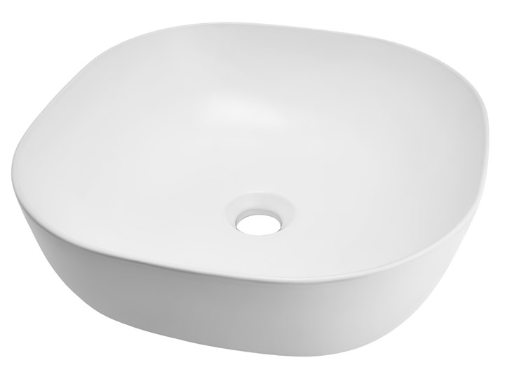 Wolnostojąca umywalka nablatowa Corsan 649995 kwadratowa biała 42 x 42 x 14,5 cm Kwadratowe Wolnostojące Nablatowe Ceramika Kolor Biały Kategoria Umywalki
