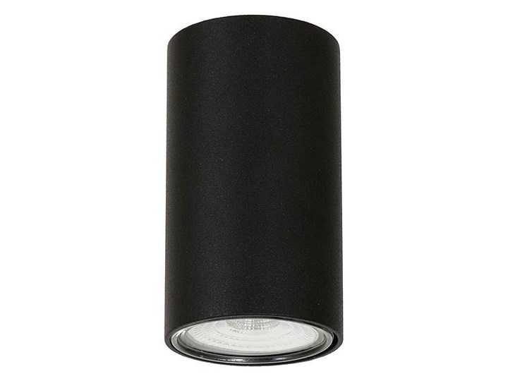 Lampa sufitowa natynkowa LED - czarna tuba 1xGU10, Aldex (Ares) 1043PL/G1 Oprawa schodowa Oprawa stropowa Okrągłe Oprawa led Kolor Czarny Kategoria Oprawy oświetleniowe