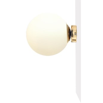 Lampa ścienna, kinkiet - złoty (20cm, 1xE27) Aldex (ball) 1076C30/M