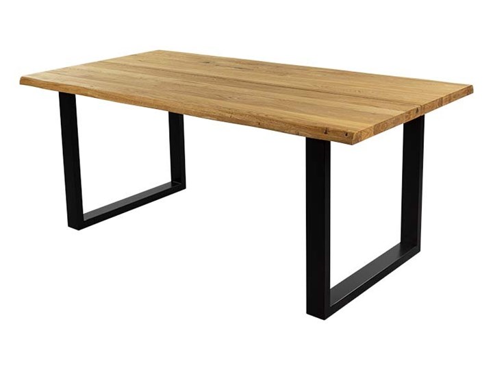 SELSEY Stół rozkładany Frescada z blatem powiększającym dąb olejowany 180-230x95 cm Długość 180 cm Pomieszczenie Stoły do salonu Wysokość 76 cm Stal Drewno Długość 230 cm Średnica