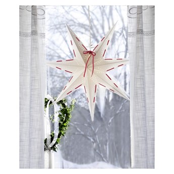 Biała świąteczna dekoracja świetlna Star Trading Vira, ø 60 cm