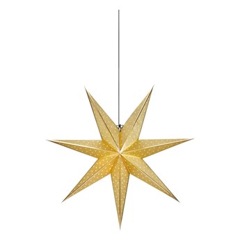 Świąteczna wisząca dekoracja w kolorze złota Markslöjd Glitter, dł. 45 cm