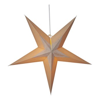 Beżowa dekoracja świąteczna Star Trading Diva, ø 60 cm