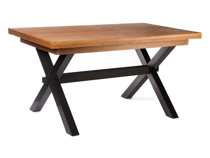CROSS Stół rozkładany czarny + catania 145-185x85x77 cm - Homla Kategoria Stoły kuchenne