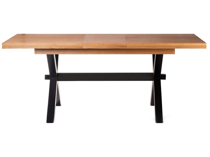 CROSS Stół rozkładany czarny + catania 145-185x85x77 cm - Homla Kategoria Stoły kuchenne