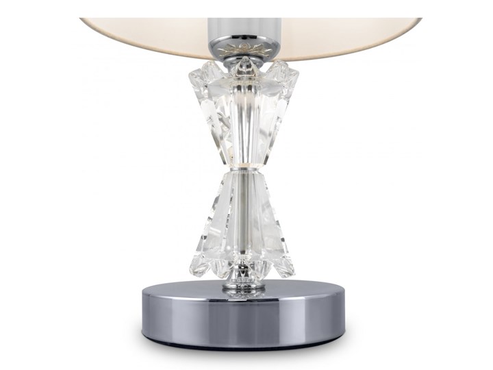 Lampa stołowa Florero MOD078TL-01CH Maytoni MOD078TL-01CH ❗❗ Lampa z abażurem Chrom Metal Lampa z kloszem Wysokość 46 cm Tkanina Pomieszczenie Biuro i pracownia Kategoria Lampy stołowe
