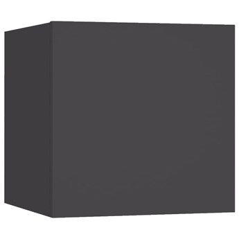 Emaga Szafka nocna, szara, 30,5x30x30 cm, płyta wiórowa