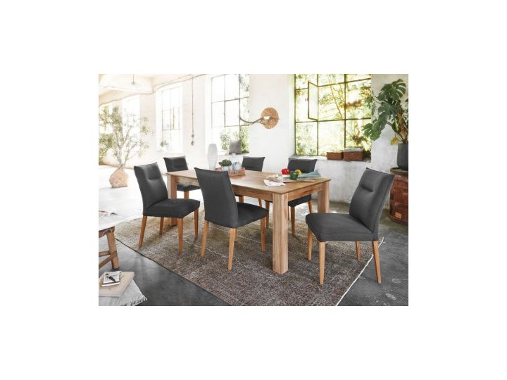 PADUA Stół #1018 Dąb olejowany 180-280x100 cm Wysokość 75 cm Długość 180 cm Długość 280 cm Drewno Długość 230 cm Szerokość 180 cm Kategoria Stoły kuchenne