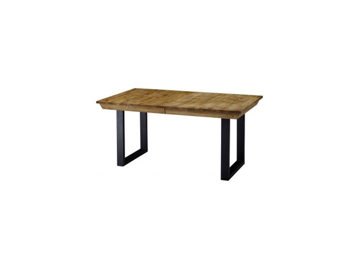 PADUA Stół rozkładany #1516 Dąb olejowany + metal 160-240x90 cm