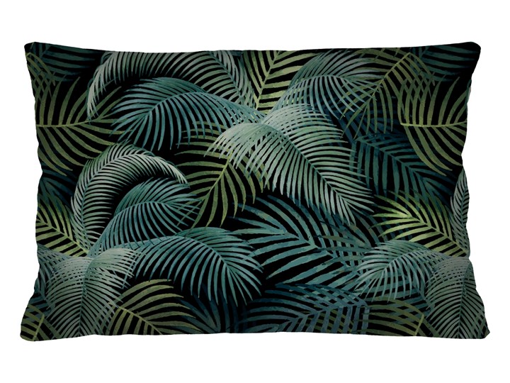 Poduszka - Mallorca 40x60 cm Prostokątne Poduszka dekoracyjna Welur Poszewka dekoracyjna Kolor Zielony