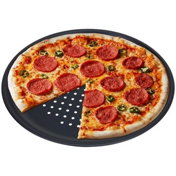 Forma do pieczenia pizzy, blacha na pizzę, perforowana, 32 cm kod: O-111457