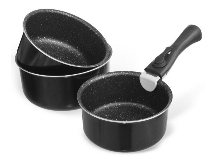 Garnki granitowe, rondel, GRANDE COMBI, odpinane kod: O-110276