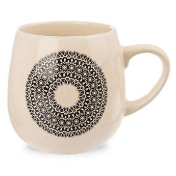 Kubek ceramiczny, mandala, z uchem, do kawy, herbaty, 600 ml kod: O-128808