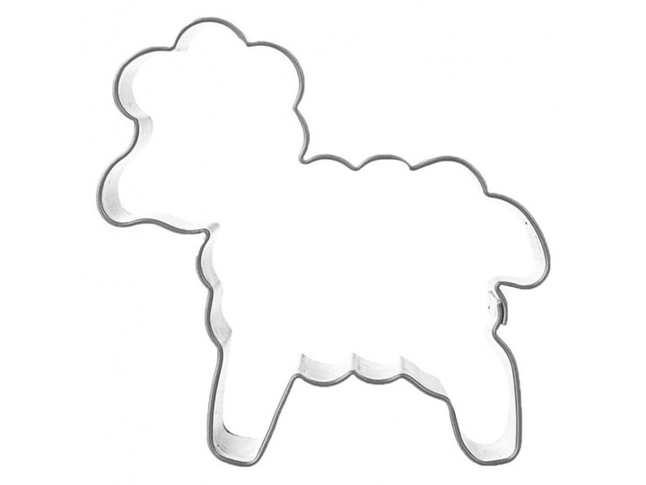 Wykrawacz cukierniczy stalowy, owieczka, owca, foremka do ciastek, pierników kod: O-127418 Kategoria Dekoracja wypieków Wykrawacze Kolor Szary