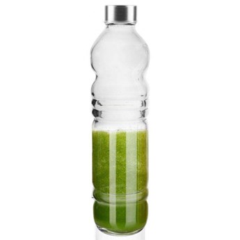 Butelka szklana na wodę, sok, lemoniadę, smoothie, koktajl, 1,1 l kod: O-125994
