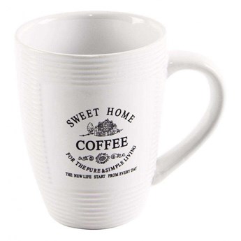 Kubek ceramiczny do kawy, herbaty, SWEET HOME, 0,45 l kod: O-126964