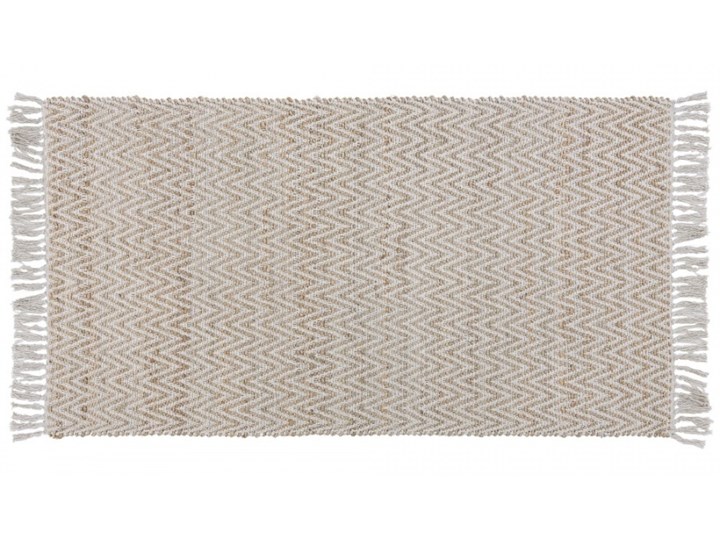 Dywan z juty 80 x 150 cm beżowy AFRIN kod: 4251682263245 Kategoria Dywany