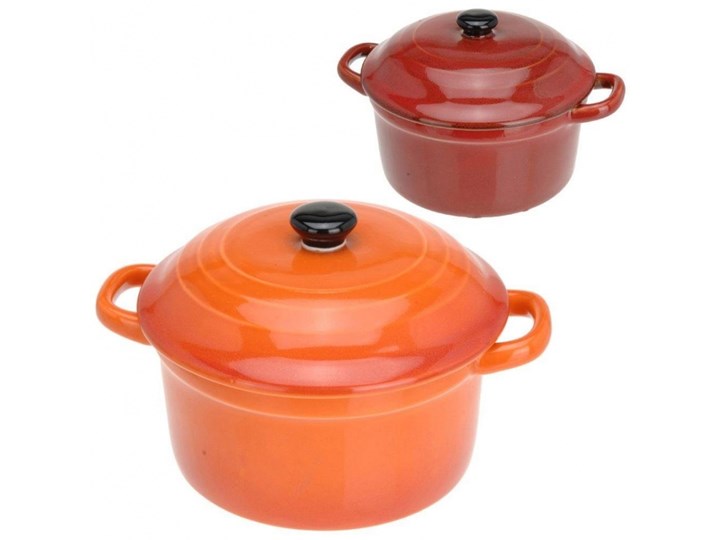Kokilka porcelanowa z pokrywką, naczynie żaroodporne do zapiekania, 300 ml kod: O-259043 Naczynie do zapiekania Ceramika Kategoria Naczynia do zapiekania