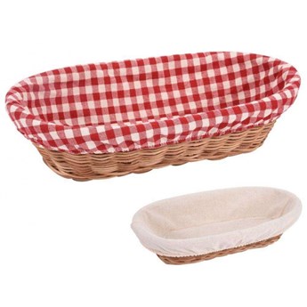 Koszyk, rattan, owalny, na pieczywo, chleb, 31 cm kod: O-731151