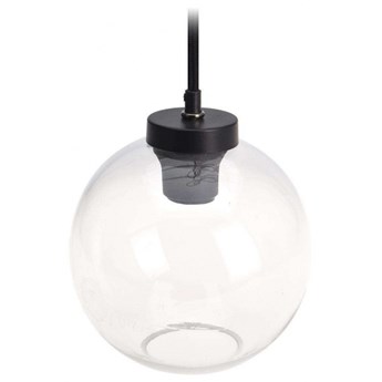 Lampa wisząca, kula szklana, sufitowa, bezbarwna, przezroczysta kod: O-831201