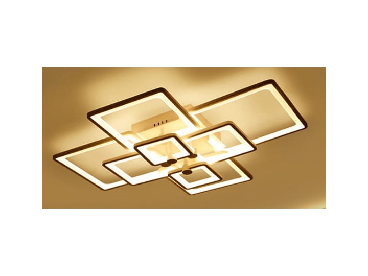 Kwadraty 6 - plafon - lampa sufitowa LED 80x60cm