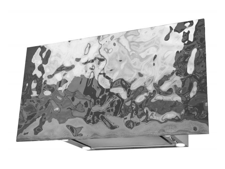 Okap kominowy Flexi Wave Silver 80 cm Okap przyścienny Kategoria Okapy