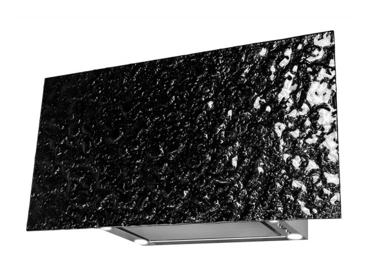 Okap kominowy Flexi Magma Black 80 cm Kolor Czarny Okap przyścienny Sterowanie Elektroniczne