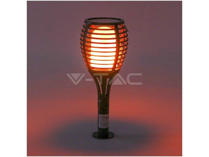 Oprawa Ogrodowa V-TAC Solarna 4 funkcje Efekt Płomienia VT-719 1700K 15lm Słupek ogrodowy Lampa solarna Kategoria Lampy ogrodowe Kinkiet ogrodowy Kolor Zielony