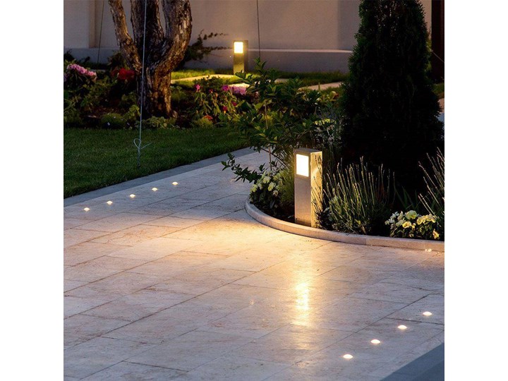 Słupek Ogrodowy V-TAC BETON 12W LED Jasno Szary 495mm IP65 VT-898 3000K 720lm Lampa LED Kategoria Lampy ogrodowe