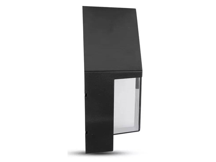 Oprawa Ścienna V-TAC 7W LED Czarna Kwadrat IP65 VT-831 3000K 400lm Kinkiet ogrodowy Lampa LED Kolor Czarny Kategoria Lampy ogrodowe