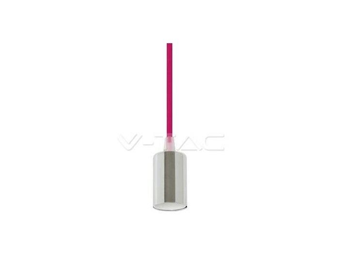 Oprawa Wisząca V-TAC Chrom Metal Ciemny Róż przew&#243;d VT-7338 5 Lat Gwarancji Kategoria Oprawy oświetleniowe