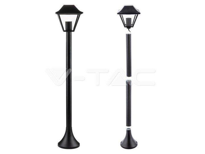 Słupek Ogrodowy V-TAC 1XE27 95cm IP44 Czarny VT-845 3 Lata Gwarancji Kategoria Lampy ogrodowe