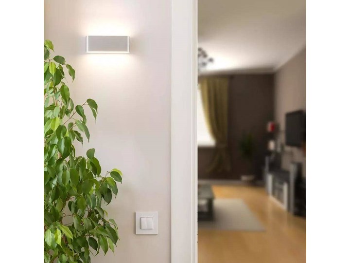 Oprawa Ścienna V-TAC 12W LED Góra Dół Szary IP65 VT-8057 6400K 600lm Oprawa led Kategoria Oprawy oświetleniowe