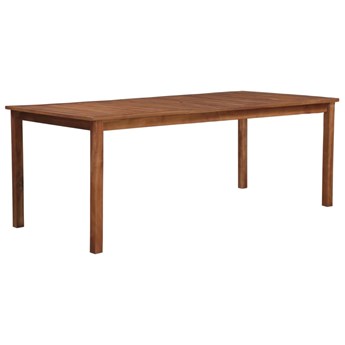 Stół ogrodowy, 200x90x74 cm, lite drewno akacjowe