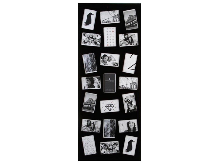 Ramka na 21 zdjęć 10 x 15 cm - galeria do zdjęć Multiramka Pomieszczenie Salon