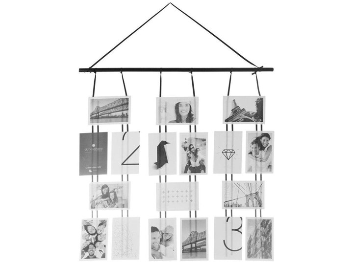 Ramka na 18 zdjęć - galeria do zdjęć, 66 x 92 cm Tworzywo sztuczne Multiramka Pomieszczenie Salon